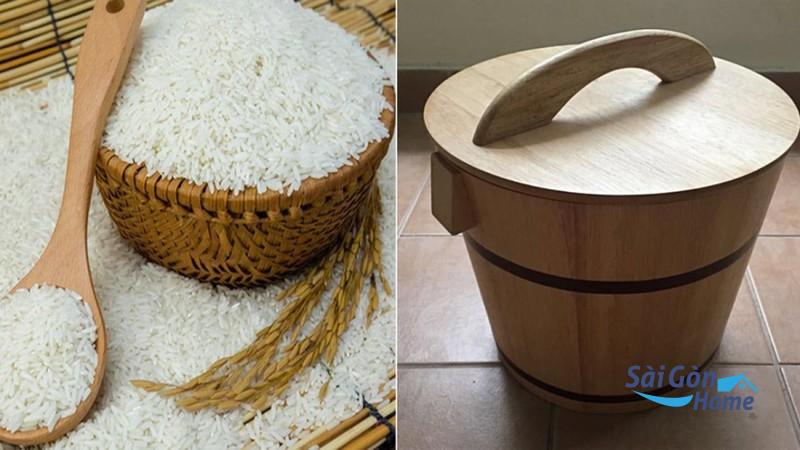 Đặt hũ gạo đúng chuẩn để giúp gia đình phát lộc